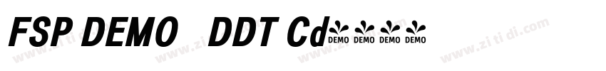 FSP DEMO   DDT Cd字体转换